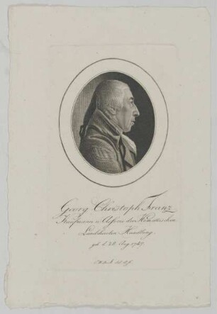 Bildnis des Georg Christoph Franz