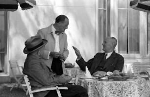 Bad Schachen: Otto H. Warburg im Profil, F. K. Hein, Gerhard Domagk