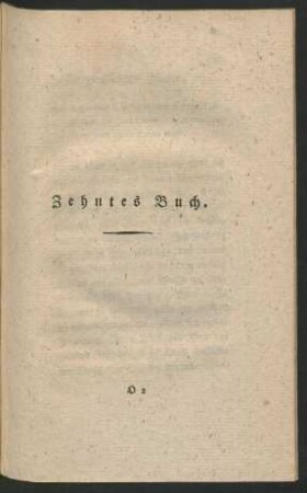 Zehntes Buch