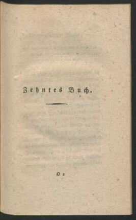 Zehntes Buch