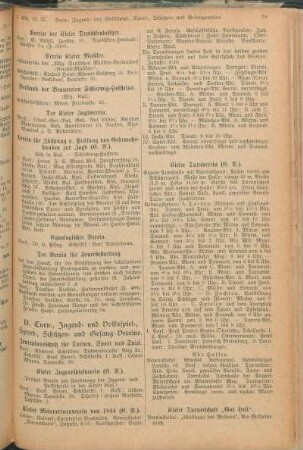 D. Turn-, Jugend- und Volksspiel-, Sport-, Schützen- und Gesang-Vereine.