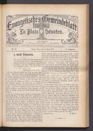 N°. 24. 9. Juni 1915