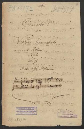 Konzerte; vl, orch; G-Dur; Hob VIIa:4