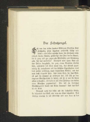Der Schutzengel.