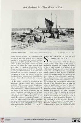 46: Some new sculpture by Alfred Drury, A. R. A.