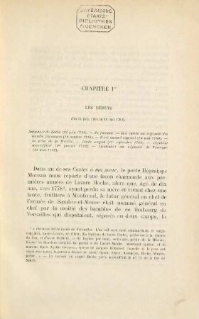 Hoche, sa vie, sa correspondance