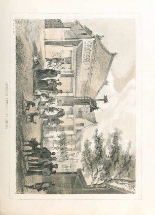 Japanese funeral at Simoda