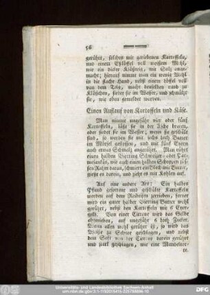 Einen Auflauf von Kartoffeln und Käse.