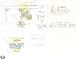 Lange, Ludwig; Lange - Archiv: X.6 Chorgestühle - u. a. Marcuspalast in Venedig (Details)