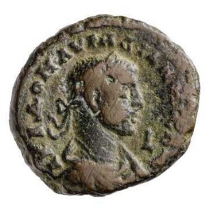 Münze, Tetradrachme, 270 / 271 n. Chr.