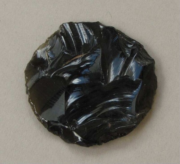 Obsidian disc