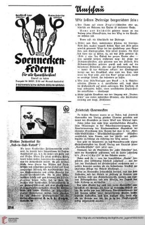 Umschau / Buch und Bild