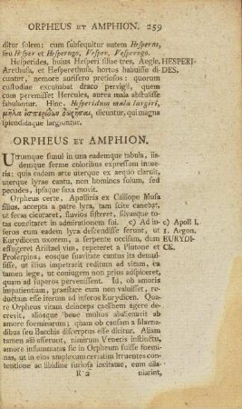 Orpheus Et Amphion