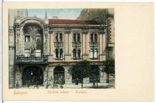 Budapest. Orpheum (1894) : Budapest. Operettentheater Orpheum (1894; Ferdinand Fellner der Jüngere, Hermann Helmer)