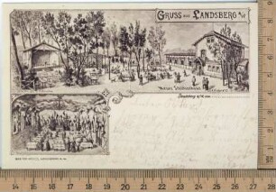 Postkarte, Landsberg an der Warthe (Neumark) (Gorzów Wielkopolski)