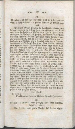 33. Eiderstedt schwört dem Herzog und dem Staller Urfehde. 1442.