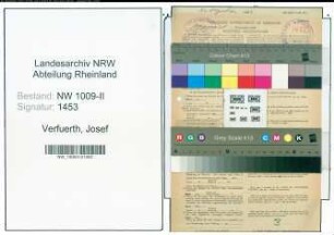 Entnazifizierung Josef Verfuerth , geb. 05.07.1908 (Bote)