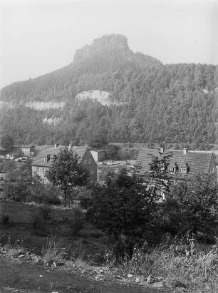 Lilienstein von Königstein aus