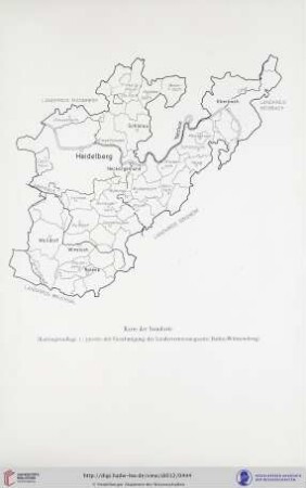 Karte der Standorte
