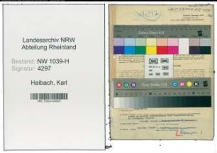 Entnazifizierung Karl Haibach , geb. 02.01.1890 (Beamter)