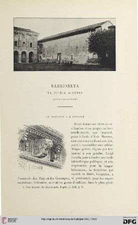 3. Pér. 19.1898: Sabbioneta, [2] : la petite Athènes
