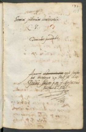 Paulus Gesner, Wittenberg 27.5.1605