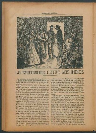 La cautividad entre los indios