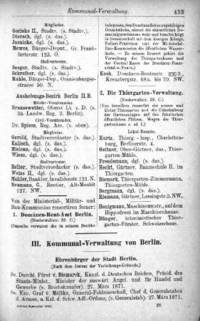 Kommunal-Verwaltung von Berlin