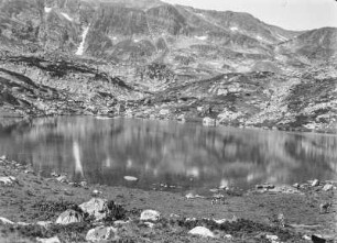 Seelandschaft : Seelandschaft des Rila-Gebirges.