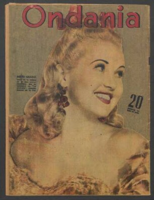 [Fotografía de] Betty Grable