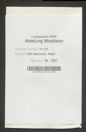Brüchtenregister (u. a. für Heringhausen, Hellinghausen, Overhagen)