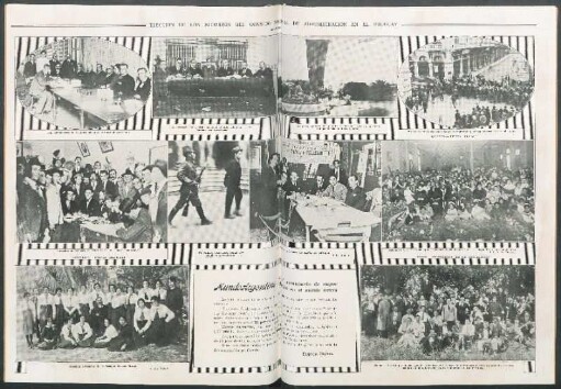 Elección de los miembros del consejo nacional de administración en el Uruguay [Fotografías]