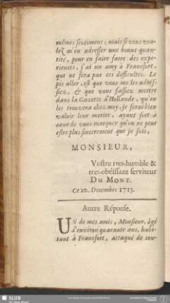 Autre Réponse