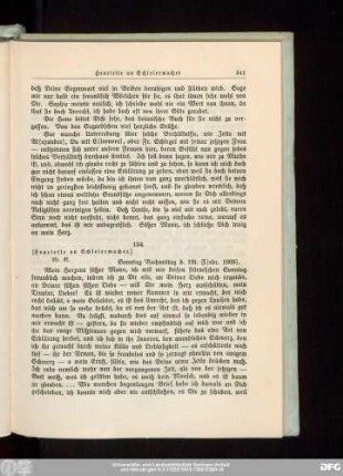 134. [Henriette an Schleiermacher.]