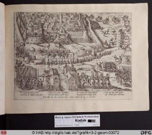 Die Belagerung der Stadt Saint-Jean-d’Angély durch König Karl IX, 14. Oktober bis 2. Dezember 1569.