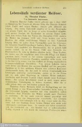 Lebensläufe verdienter Meißner