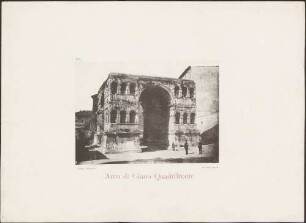 Janusbogen, "Arco di Giano Quadrifonte".
