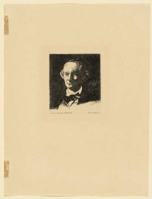 Charles Baudelaire de face