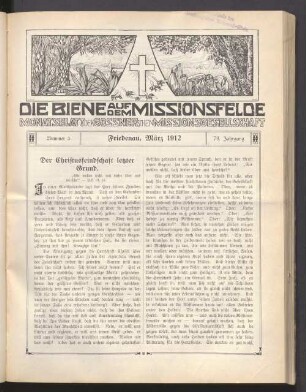 Nummer 3. März 1912