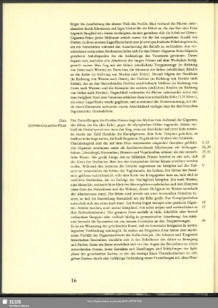 Der Götter-Giganten-Fries