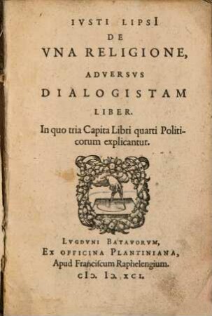 Adversus Dialogistam liber de una religione