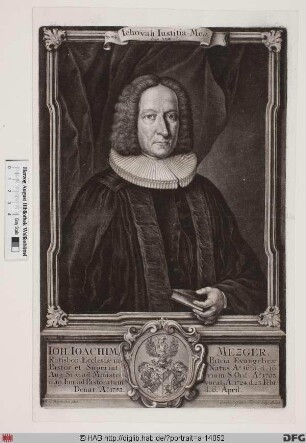 Bildnis Johann Joachim Metzger (Mezger)