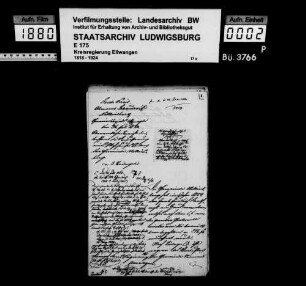 Liegenschaftsverkauf durch die Teilgemeinden Asperglen, Krehwinkel und Necklinsberg, Gesamtgemeinde Asperglen