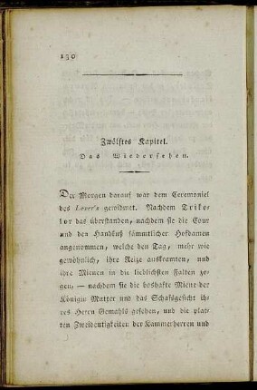 Zwölftes Kapitel. Das Wiedersehen.
