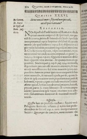 Quæstio XXXVI. - Quæstio XLIV.