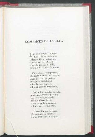 Romances de la seca