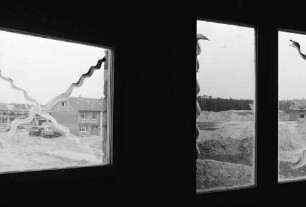 Bau von Einfamilien-Reihenhäusern in der Siedlung Heidenstücker-Nord durch die Volkswohnung GmbH.