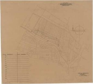 Gsaenger, Gustav; Mittenwald (Bayern); Untermarkt, Wiederaufbau - Baulinienänderungsantrag