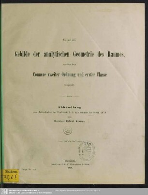 1877/78,Beil.: Jahresbericht der Städtischen Realschule I.O. zu Chemnitz : mit welchem zu den ... öffentlichen Schluß-Prüfungen im Namen des Lehrer-Kollegiums einladet