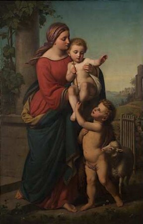 Maria mit dem Jesuskind und Johannes